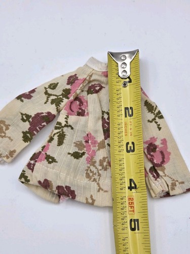 Vintage Barbie Clone Size Handmade? Floral Flower Top Shirt - Picture 14 of 14