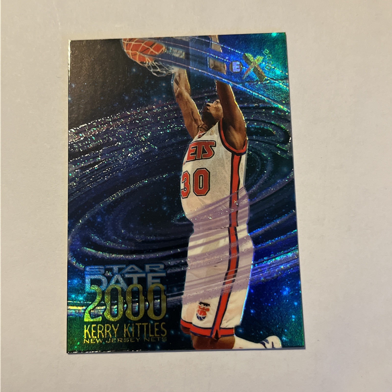 1996 Skybox EX-2000 Kerry Kittles Star Date 2000 #9 Nets