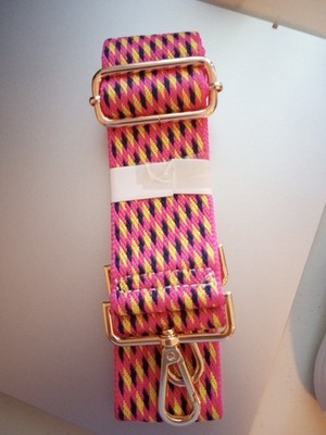 Social Threads Crossbody Purse Bag Replacement Strap 28-48  Diamond Pattern