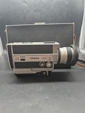 Kamera filmowa Retro Power Super 8 z walizką do przechowywania. 
