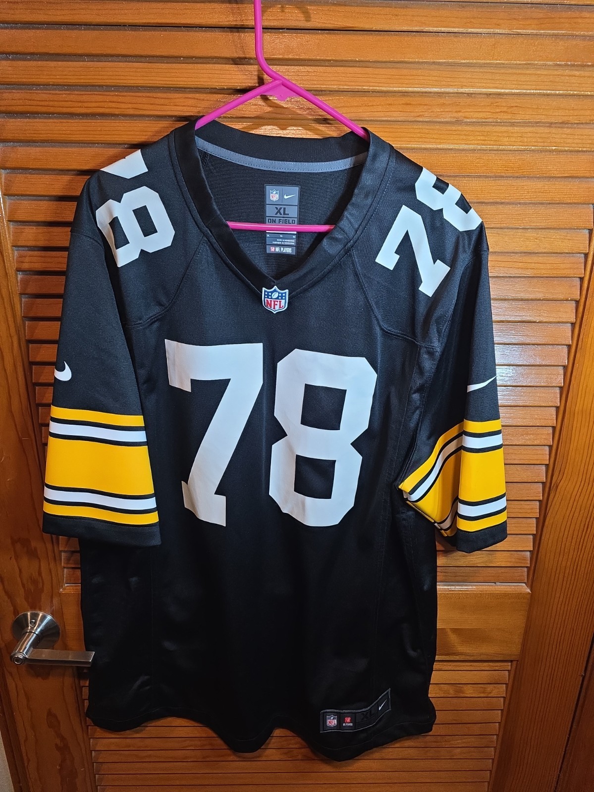 Pittsburgh Steelers Alejandro Villanueva #78 Nike On Field Jersey Sz XLarge XL 
