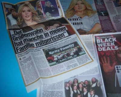 Michael Patrick Kelly Family Maite CLIPPING REPORTS Collection Peter Maffay Joey
