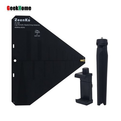 ZA-048 Log Periodic Antenna 400MHz-8GHz for Spectrum Analyzer Receiver gh23