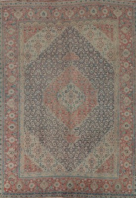 Vintage Traditional Area Rug 8x11 Vegetable Dye Handmade Wool Geometric Carpet