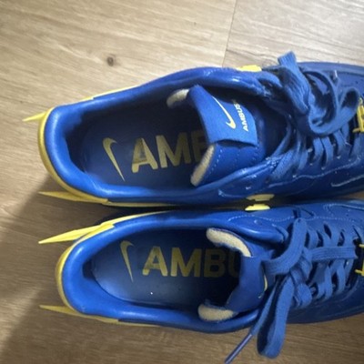 Nike AMBUSH Air Force 1 Low Game Royal Blue Yellow DV3464-400