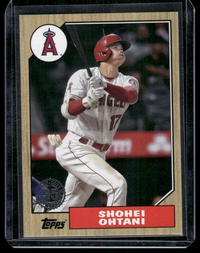 2022 Topps #T87-1 Shohei Ohtani 1987 Topps Baseball 35th Anniversary - Picture 1 of 2