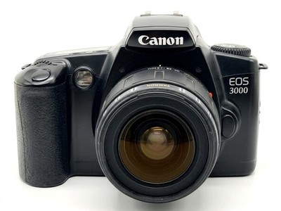 Canon EOS 3000 + Tamron 28-80mm f/3.5-5.6 Kit Set Analog SLR 35mm Kamera