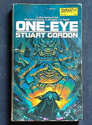 One-Eye By Stuart Gordon Vintage 1973 PB Science Fiction DAW Books 1st. Edition