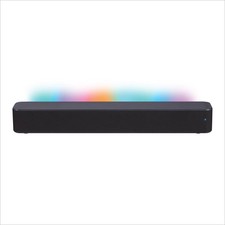 20 Inch Bluetooth 2.1 Channel Soundbar with Multi-Color LED Lighting, Black