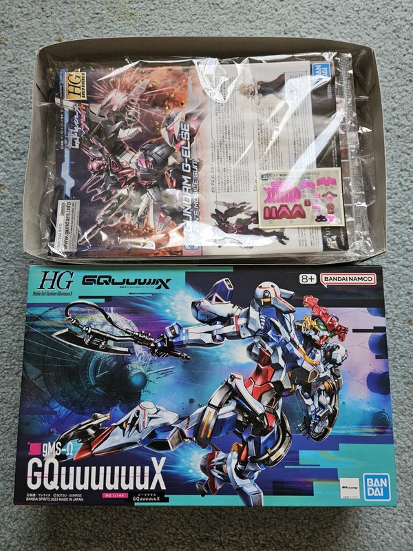 Bandai Gundam GQuuuuuux + G-Else HG 1/144 Lot Rare US Seller