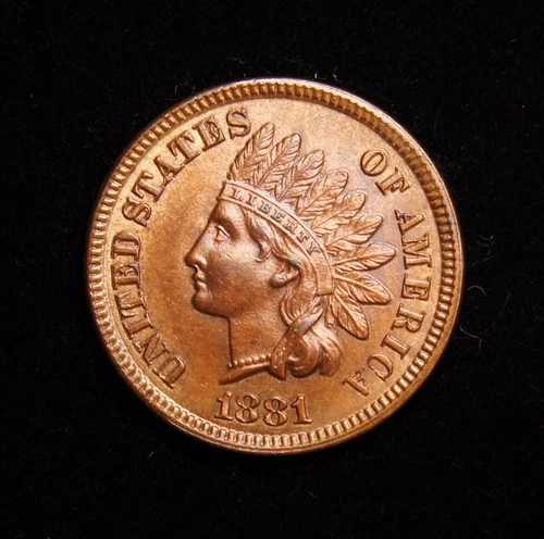 1881 Indian Head Cent  MS++++