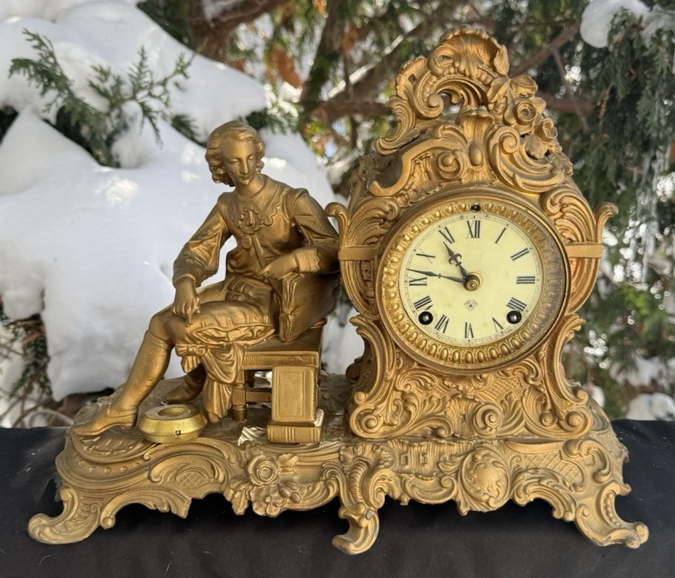 Preços baixos em Relógios Antigos Mecânicos Relógios de Mesa | eBay