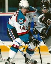 Kelowna Rockets Black Comeau Signed Autographed 8x10 COA