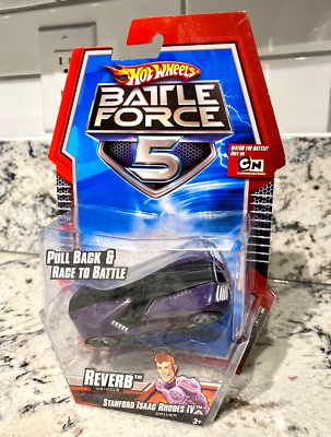 HOT WHEELS Battle Force 5 REVERB Vehicle Pull Back Battle Stanford
