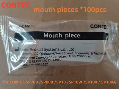 Mouthpiece of CONTEC brand spirometer SP70B/SP80B/SP10/SP10W/SP100