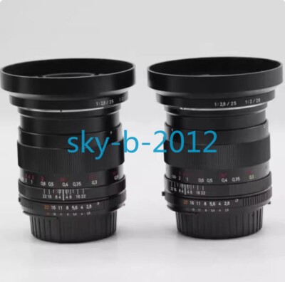 Carl Zeiss Distagon 2/25 ZF2 レンズ　カメラ　ニコン Carl Zeiss announces Distagon T* 2/25 for Canon and Nikon