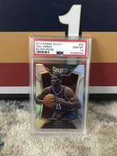 Joel Embiid 2014 Select Silver Prizm PSA 10