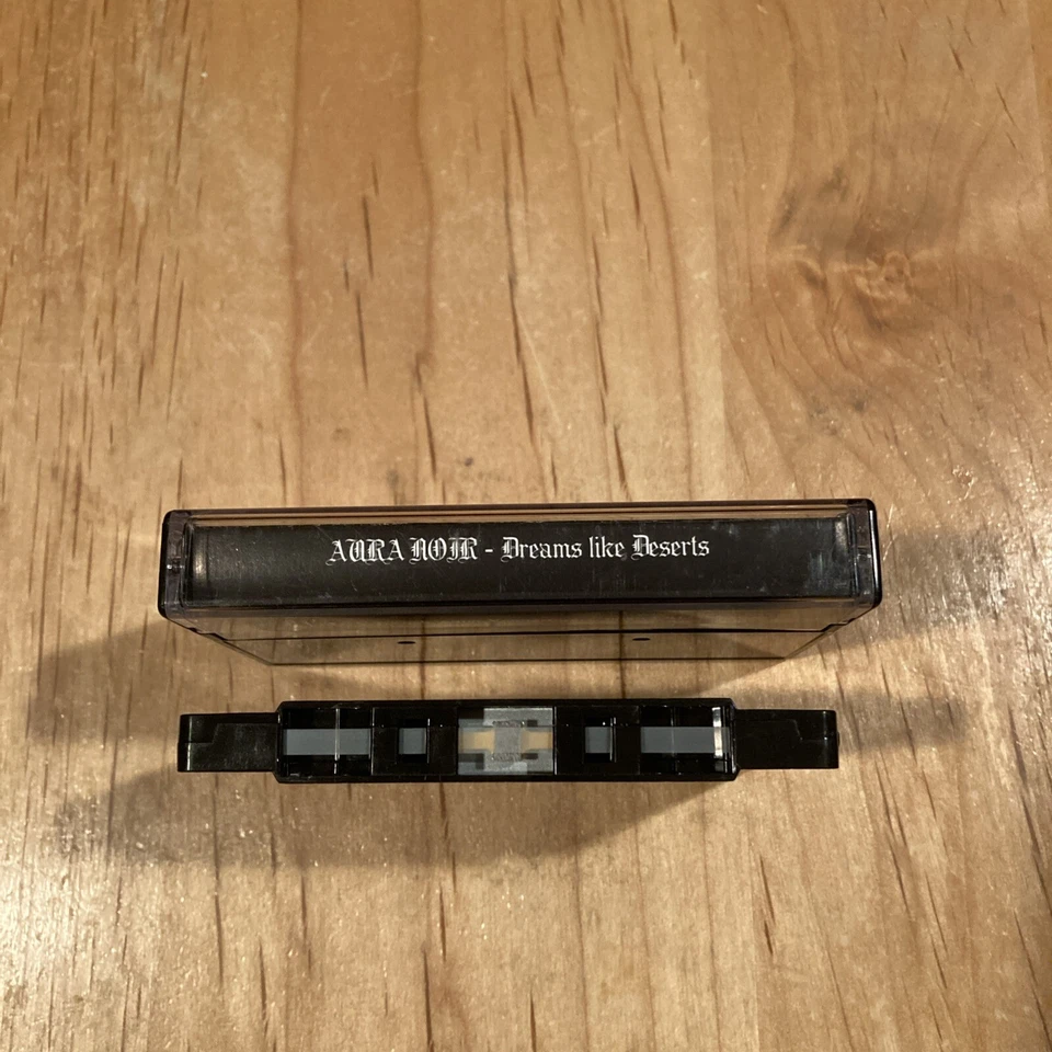 Aura Noir - Dreams Like Deserts CASSETTE TAPE 1st Norwegian issue nifelheim absu - Image 4 of 4