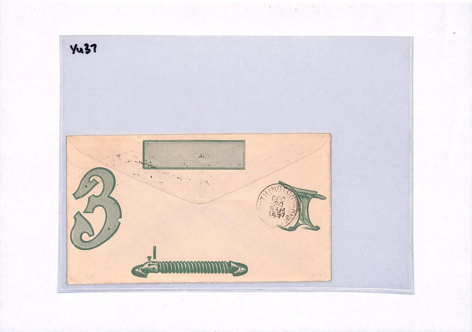 USA Illustrated 1897 Advert Cover *HARDWARE & CUTLERY* Chicago Southington YU37 - Image 3 of 4