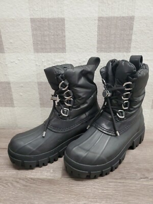 Rag Bone Women's Shoes Winter Rain Boots Black Size 6, 36