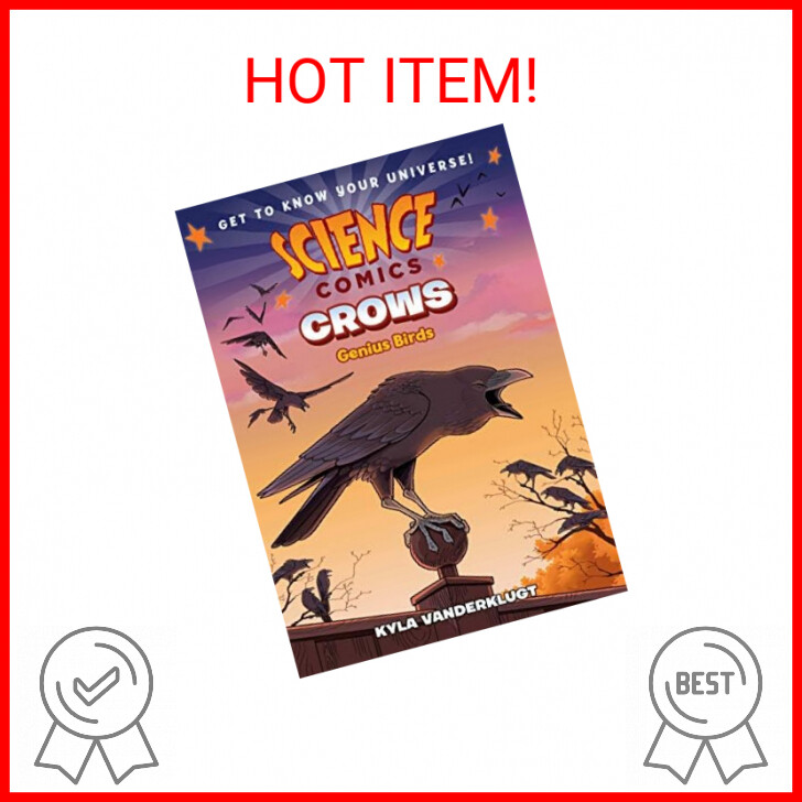 Paperback, Science Comics Crows Genius Birds eBay
