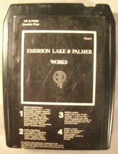 8 Track-Emerson Lake & Palmer-Works Vol. 1 Refurbished, new pads & sensing foil!