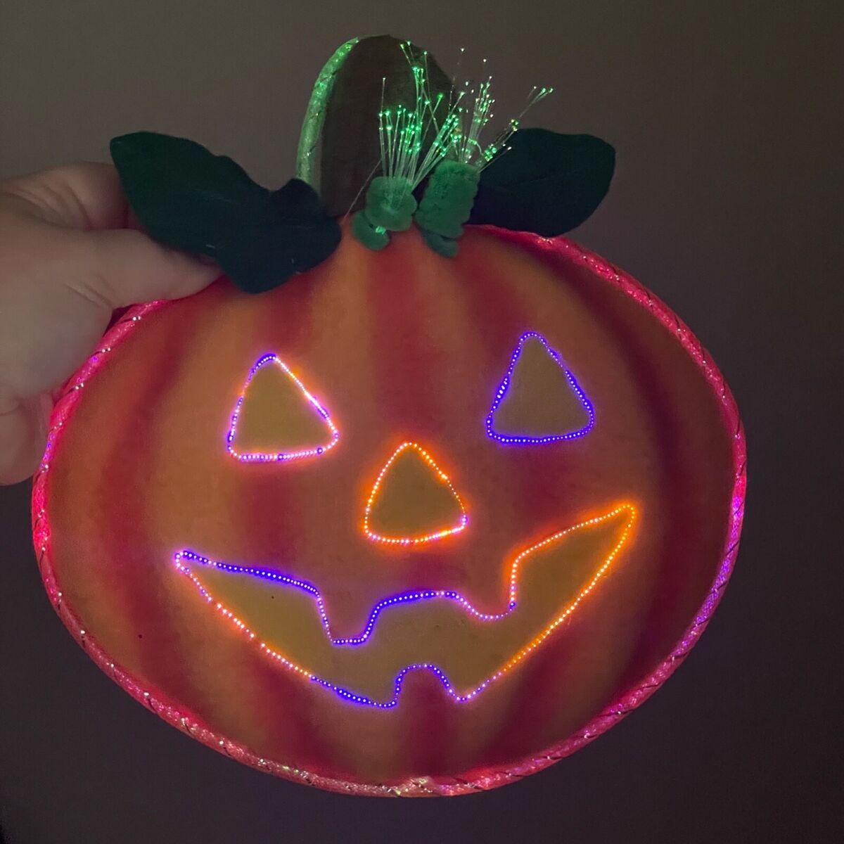 Jack O Lantern Interactive Glow T-Shirt - Halloween Edition