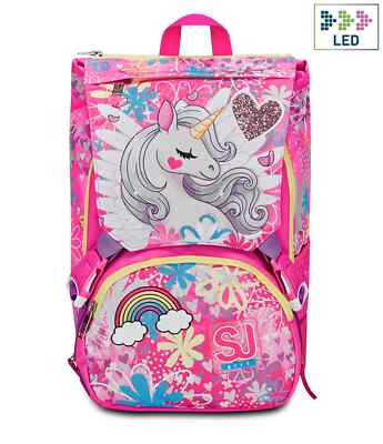 SEVEN BIG UNICORN LED GIRL BY SJ GANG EXTENDABLE BACKPACK