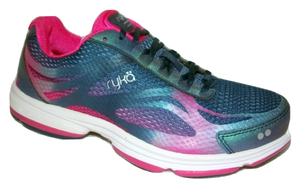 NIB RYKA MESH DEVOTION PLUS 2 BLUE PINK WALKING SNEAKERS 6 M eBay