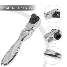 Slim and Compact 2 In 1 Ratchet Handle Wrench Screwdriver for Tight Spaces