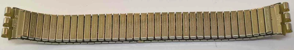 SWATCH STAINLESS STEEL EXPANSION WATCH BAND 16MM AGY100  NEW WITHOUT TAGS - Image 2 of 2