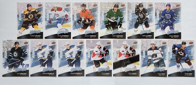 2017-18 Upper Deck MVP Rookies Lot of 13 - McAvoy, Kempe, Boeser, Tuch, Jost RC