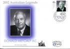 2002 Australian Legends Donald Metcalf AC - Alpha FDC APM34330