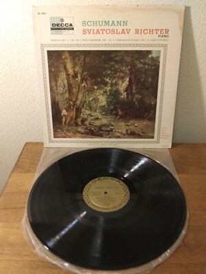 Sviatoslav Richter: Schumann March No. 2 Waldszenen Fantasiestucke LP EX, DECCA