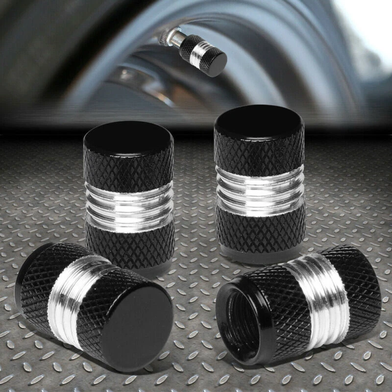 4x Car Accessories SUV Wheel Tyre Valve Stems Air Dust Cover Screw Cap Universal - Image 4 of 4