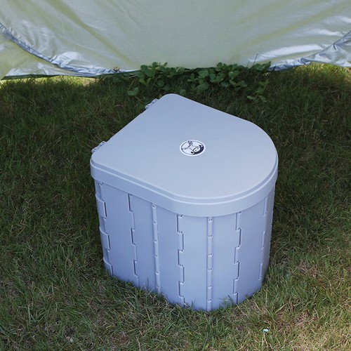 Portable Toilet for Camping Convenient Car-mounted Folding Toilet with Tent T1B9 - Picture 12 of 12