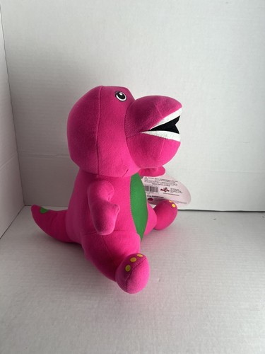 Barney & Friends BARNEY THE DINOSAUR 8" Plush Toy Factory Stuffed Animal NEW - Picture 3 of 6
