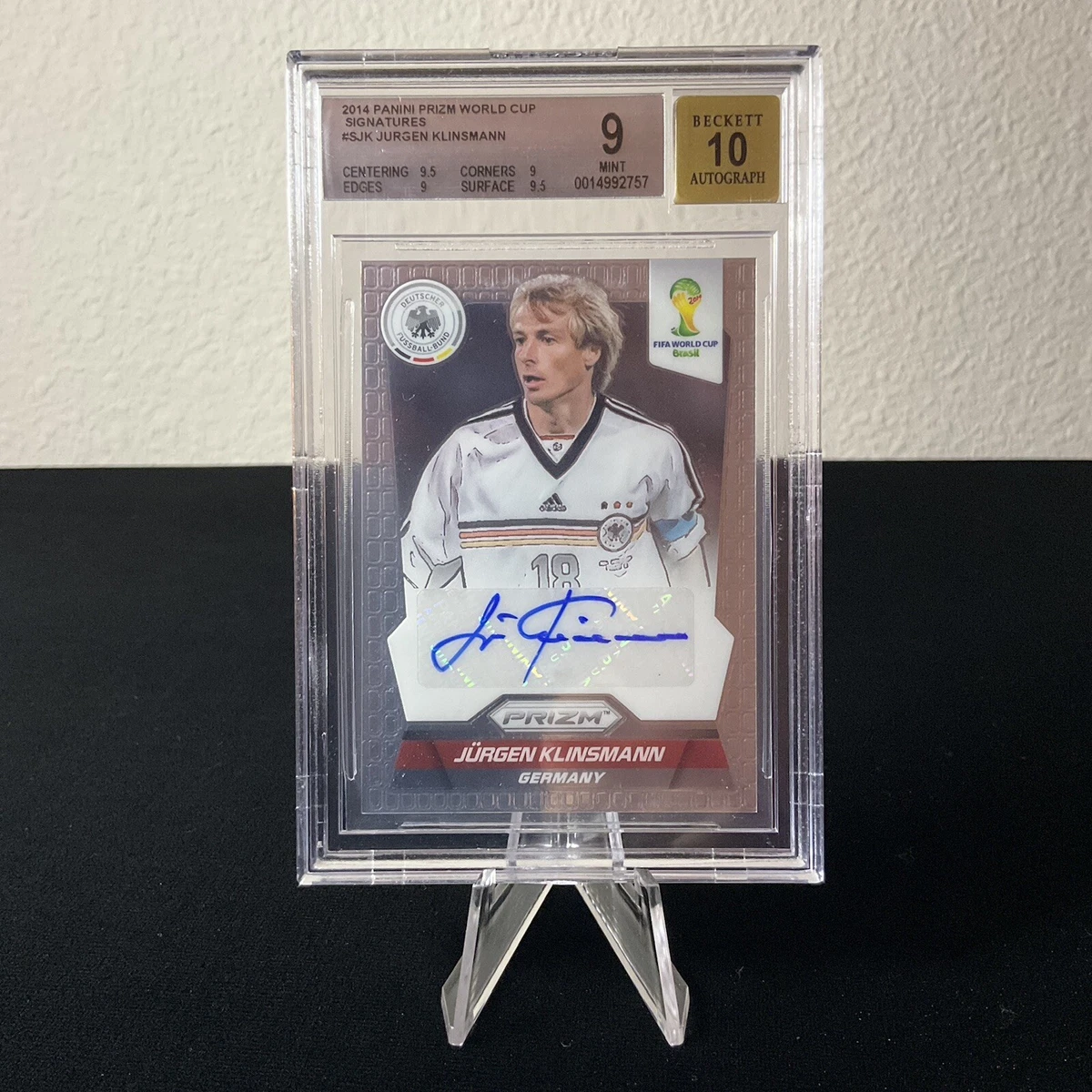 Jurgen Klinsmann Soccer Sports Trading Cards & Accessories
