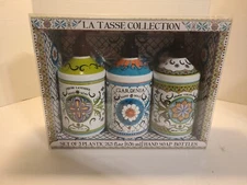 HOME AND BODY CO LA TASSE HAND SOAP COLLECTION Gift SET 3 BOTTLES X 21.5 fl oz