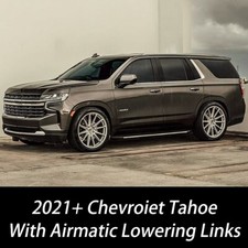 For Chevrolet Tahoe Adjustable Air Ride Suspension Lowering Links Kit Rods 2021+