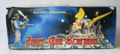 VINTAGE 1986 GUARDIAN RIDER SCORPIO SECTAURS BLACKSTAR MOTU SON AI