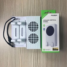 Vertical Cooling Fan Stand Base Host Cooler Bracket for XboxSeriesS Game Console