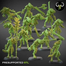 Stellar Warriors by Clay Beast Creations | DnD | D&D | Print on Demand |