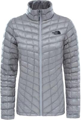 The North Face Women's Thermoball Full Zip Jacket Metallic Silver The North Face Women's Thermoball Full Zip Jacket Metallic Silver
