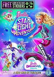 Barbie in Starlight Adventure (DVD, 2016)