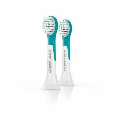 Philips Sonicare HX6032  Brush Heads for Kids, 2 Brush Heads Superior Cleaning 