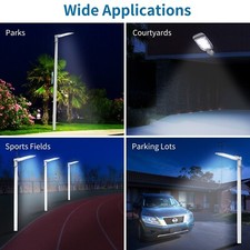 Lampione Stradale a LED Esterno Ip65 Faro LED Lampada Stradale 50W 100W 150W Vl - Miniatura 5