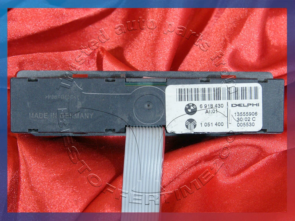 BOTÓN INTERRUPTOR AIRE ACONDICIONADO CALEFACCIÓN ASIENTO TRASERO DERECHO BMW E65 E66 7 6918430 Foto 3 de 4
