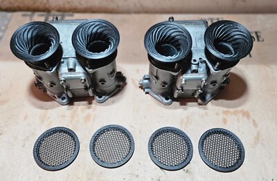 4x Vertex Turbo-Venturi-Kit mit Kappe DCOE DCOM DHLA DRLA WEBER DELLORTO SOLEX