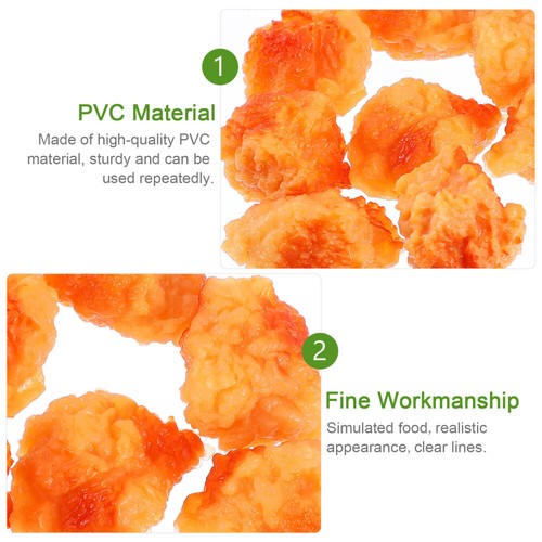 8 Pcs Chicken and Rice Flower Model Artificial Food Props for Display - 第 8/12 張圖片